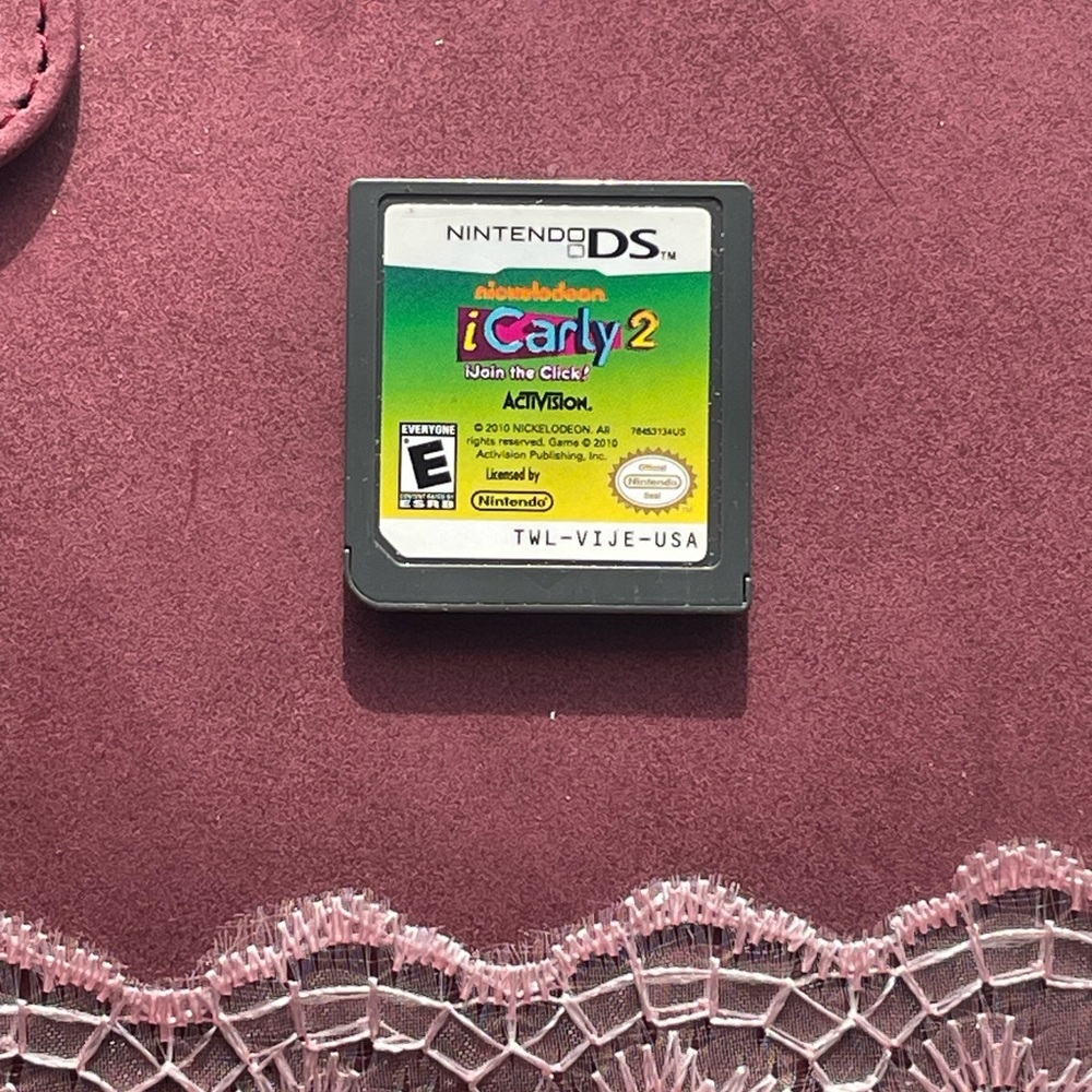 Nickelodeon iCarly 2 DS game